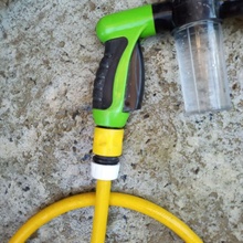 garden hose fitting nut m28 spare parts adapter threaded gardenhose 3d print model - Mito3D
