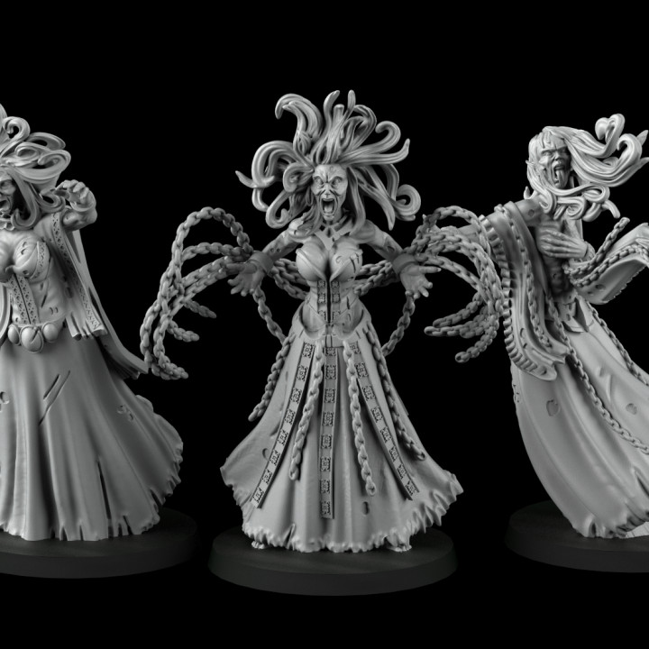 banshee giocattoli Giochi tavola buio draghi fantasia gioco fantasma rpg spaventoso non morti warhammer guerriero tomba raccapricciante guerra prigione infestato presupposto chitubox 3D print model - Mito3D