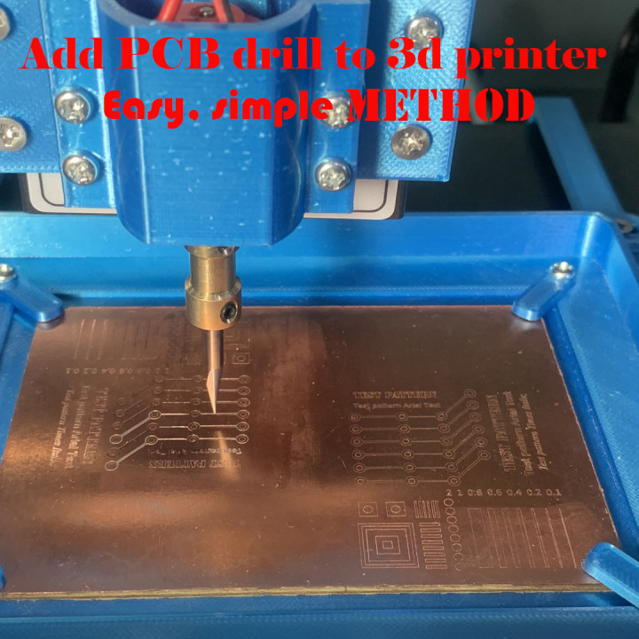 ajouter pcb percer titulaire soutien 3d imprimante rechange pièces 3dprinter 3D print model - Mito3D