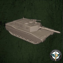 abrams Panzer schwer modern Spielzeuge Spiele historisch 28mm Gespenst forceonforce teamyankee 3d print model - Mito3D