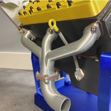 Ford Flachkopf v8 7 14 Öl Pfanne Remix schonen Teile Motor 3d print model - Mito3D