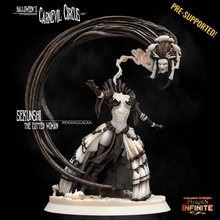 sekunshi cutted woman penanggalan toys & games epic fantasy mini model rpg miniature evil monsters boardgame base role tabletop heroes circus wargame dungeon d&d carnevil warriors witches pathfinder infinite heroines goblins ragingheroes canival 3d print model - Mito3D