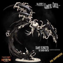 crank klengster pumpkin monster giant scarecrow toys & games epic fantasy mini model rpg miniature monsters boardgame base role tabletop heroes circus wargame dungeon d&d carnevil warriors witches pathfinder infinite heroines goblins ragingheroes canival 3d print model - Mito3D