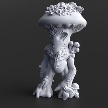 shroomfolk - 16 pre-supported toys & games mushroom fungus myconids 3d print model - Mito3D