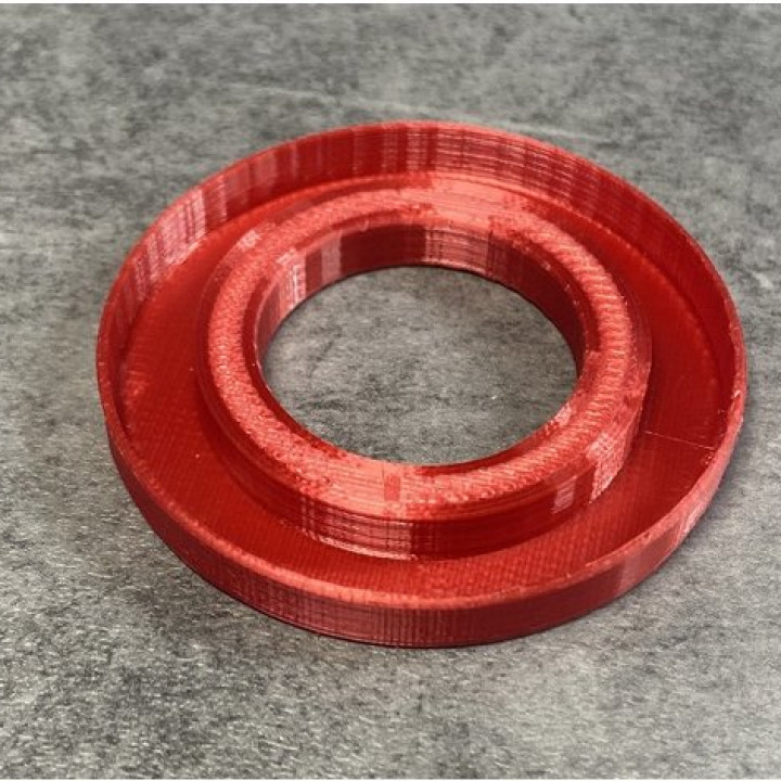 mazda rx7 2 27 coiling backing plate cover remix spare parts engine 3D print model - Mito3D