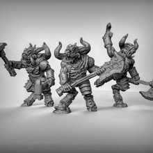 canavar Lordlar oyuncaklar oyunlar Warhammer Kral kaos Kingsofwar adamlar Ageofsigmar aos savaş kralı 3d print model - Mito3D