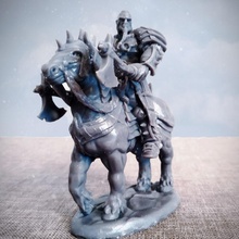 bárbaro campeón caballo juguetes juegos 3d print model - Mito3D