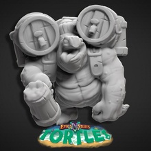 tortle barkeep miniature - pre-supported toys & games dragons dungeons fantasy mini player turtle character boardgame tabletop dnd npc ttrpg 5e supported epicsnstuffs 3d print model - Mito3D