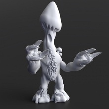 champignon 18 pre supported jouets Jeux myconides 3d print model - Mito3D