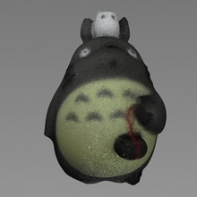 Totoro généré revopoint pop jardin dessin animé animation 3d print model - Mito3D