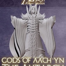 gods aach'yn - autarch toys & games god human wizard mage evil supreme bbeg 3d print model - Mito3D
