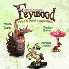 iain lovecraft's feywood print paint competition 3d print model - Mito3D