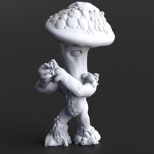 champignon 20 pre supported myconides 3d print model - Mito3D