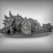 dead kaiju toys & games beast fantasy monster rpg tabletopgames corpse ttrpg 3d print model - Mito3D