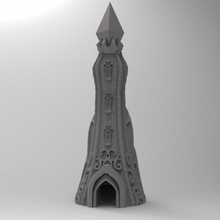 elf kule + zar oyuncaklar oyunlar fantezi arazi Warhammer Zindanlar Ejderhalar dnd yol bulucu masaüstü oyunları savaş kralı 3d print model - Mito3D