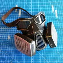 fallout raider mask fan art cosplay ulysses 3d print model - Mito3D