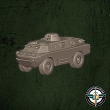 insurgent militia brdm -2 toys & games historical 28m spectre modernwar forceonforce teamyankee 3d print model - Mito3D