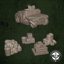 modern war battle scenery toys & games historical 28mm spectre modernwar forceonforce teamyankee 3d print model - Mito3D