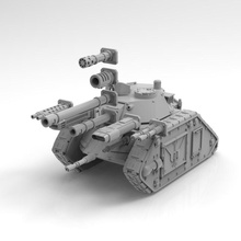 lunar auxilia brigand tank - presupported toys & games battle vehicle heavy solar main 28mm medium mbt 3d print model - Mito3D