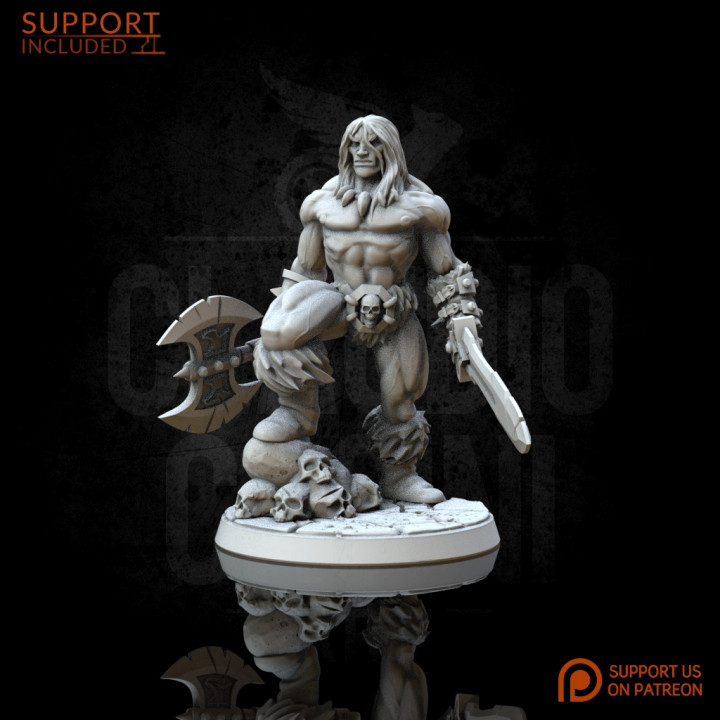 barbarian toys & games conan 3D print model - Mito3D