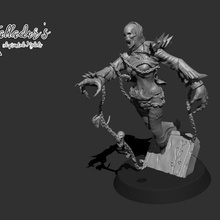wraith - lost widow toys & games fantasy ghost necromantic fantasy-football 3d print model - Mito3D