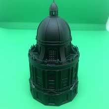 radcliffe camera - oxford library tabletop architecture building model miniature supports real radcliff 3d print model - Mito3D