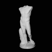 fragment diadoumenos louvre paris scan 3d print model - Mito3D