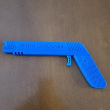 caucho banda pistola 20 elástico juguete juguetes juegos arma brinquedo 3d print model - Mito3D