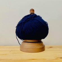 wooden spinning yarn holder store accessories ball bowl gift idea mother thread butler crochet knitting wool winder grandma motherday grandmother needlework 3d print model - Mito3D