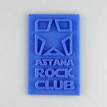 astana rock club fan art logo 3d print model - Mito3D