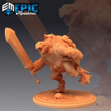 skull turtle attacking bone collecting tortoise cave tortle encounter toys & games fantasy medieval monster rpg sword warhammer enemy tabletop dungeon dnd pathfinder npc pre-supported supported pre 3d print model - Mito3D