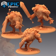 skull turtle set bone collecting tortoise cave tortle encounter toys & games fantasy medieval monster rpg sword warhammer enemy tabletop dungeon dnd pathfinder npc pre-supported supported pre 3d print model - Mito3D