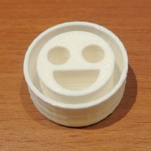 sourire forme boîte lunch jardin déjeuner 3d print model - Mito3D