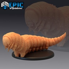 giant moth larva huge caterpillar insect kaiju stage store fantasy giant insect medieval monster rpg warhammer enemy huge tabletop godzilla dungeon kaiju caterpillar dnd pathfinder moth npc pre-supported supported pre larva mothra