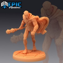 greater doppelganger mace doppelg nger boss ancient shapeshifter store classic fantasy medieval monster rpg warhammer enemy tabletop dungeon encounter dnd pathfinder npc supported pre per-supported 3d print model - Mito3D
