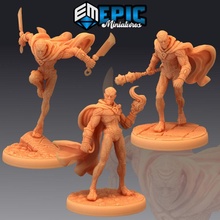 greater doppelganger set doppelg nger boss ancient shapeshifter store classic fantasy medieval monster rpg warhammer shape enemy tabletop dungeon dnd shifter pathfinder pre-supported supported pre ncp 3d print model - Mito3D