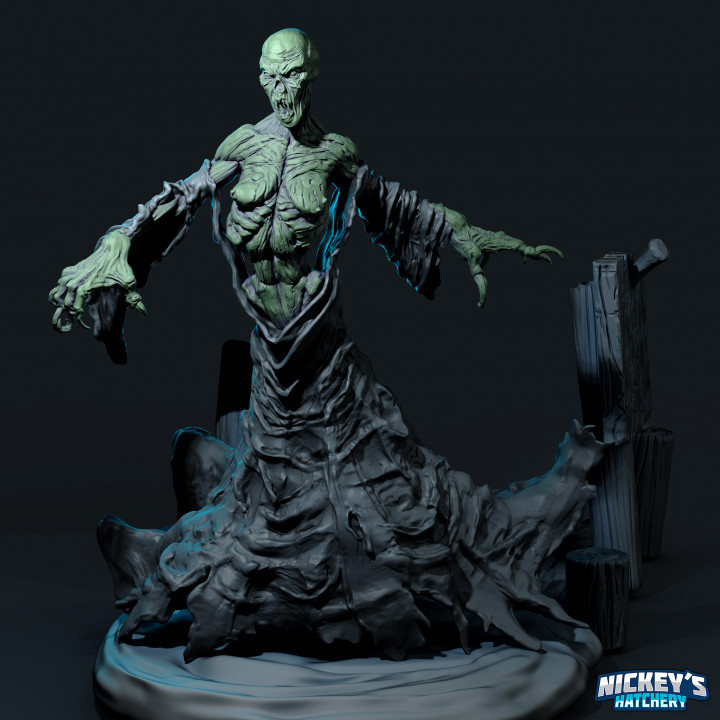 banshees 40mm 75mm versions toys & games ghost undead spirit banshee 3D print model - Mito3D