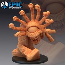 psionic tyrant pillar mind horror eye witness classic encounter toys & games fantasy medieval monster rpg warhammer enemy tabletop dungeon dnd pathfinder npc flayer pre-supported supported pre mindwitness 3d print model - Mito3D