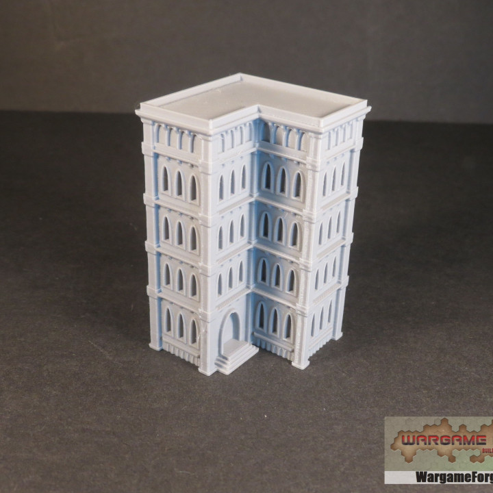 gothic epic building 12 toys & games 40k terrain 6mm battletech 8mm adeptus titanicus 3D print model - Mito3D