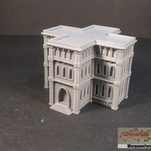 gótico épico edificio 2 juguetes juegos 40k terreno 6mm battletech 8mm adeptus titanicus 3d print model - Mito3D