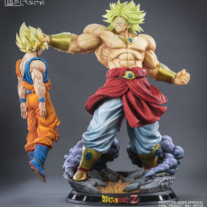 Ejderha top broly maymun kral hayran Sanat 3D print model - Mito3D