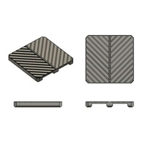 Palette 40k industriell Terrain Kriegshammer scifi Tischplatte streuen 3d print model - Mito3D