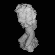 lion man saatchi gallery londres scan contemporânea 3d print model - Mito3D