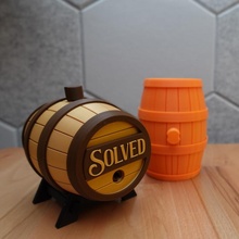 barrel cooper's puzzle box toys & games 3d print model - Mito3D