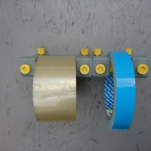 adjustable tape rolls holder & garden functional household roll practical taperolls 3d print model - Mito3D