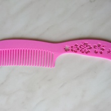 hair comb flowers & garden household haircomb practical 3d print model - Mito3D