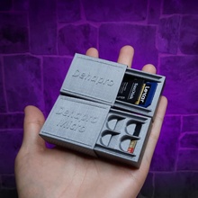 sd card matchbox holder print micro place 3d print model - Mito3D