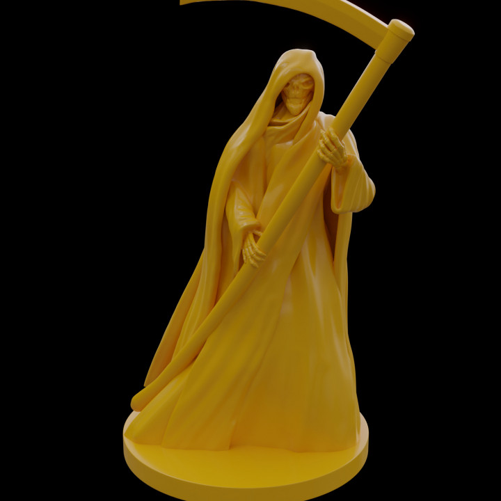 severo segador juguetes juegos fantasma esqueleto muerte guadaña alma 3D print model - Mito3D