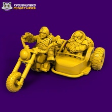 space dwarf tricycle ancestor toys & games 40k bike trike squat 3d print model - Mito3D