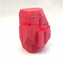 cubic light giardino luce cubi 3d print model - Mito3D